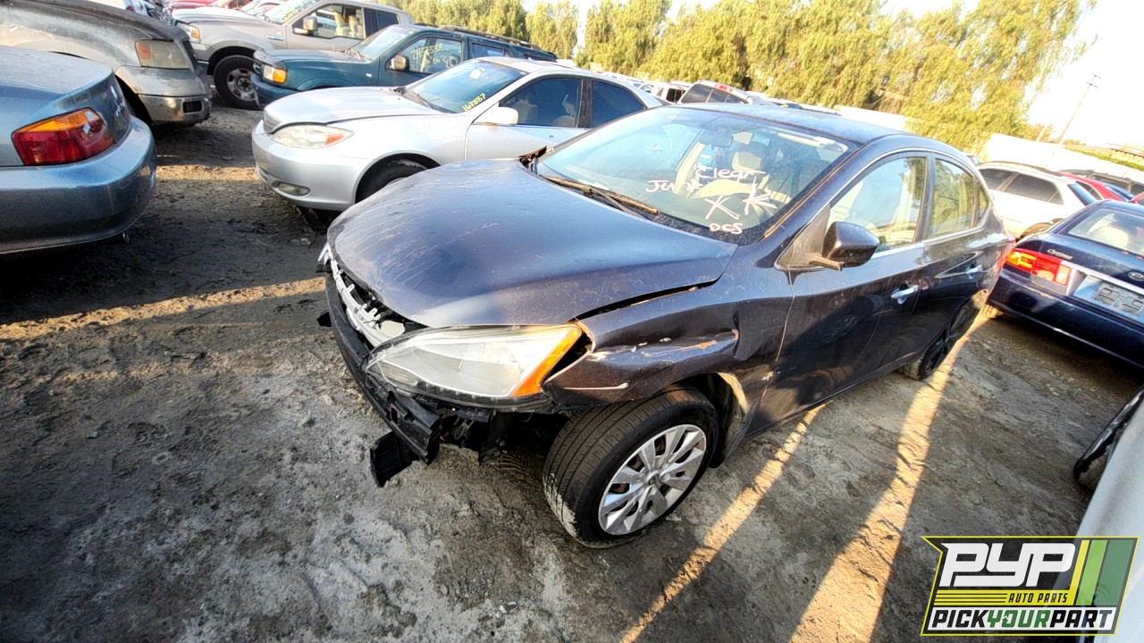 2013 NISSAN SENTRA partes disponibles