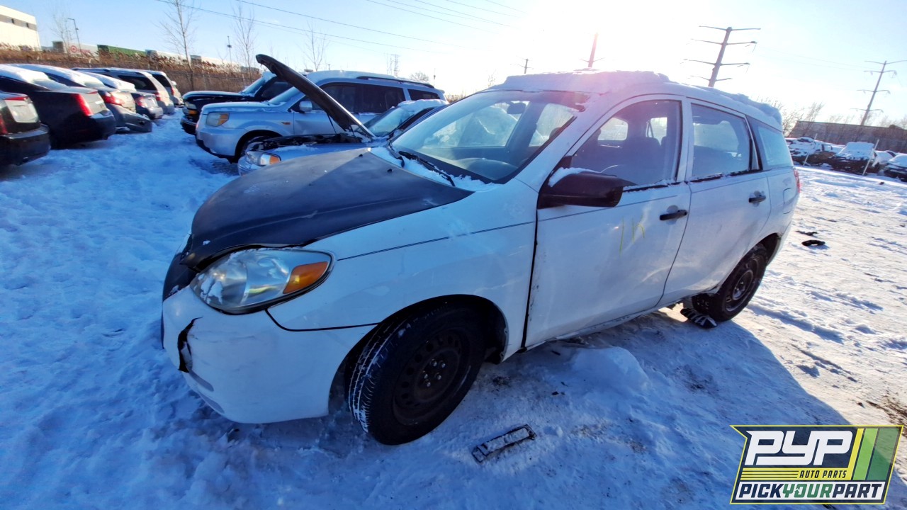 2003 TOYOTA MATRIX partes disponibles