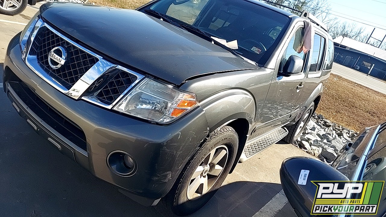 2008 NISSAN PATHFINDER partes disponibles