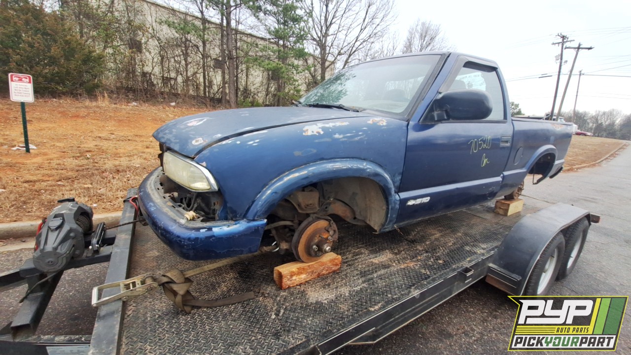 2000 CHEVROLET S10 partes disponibles