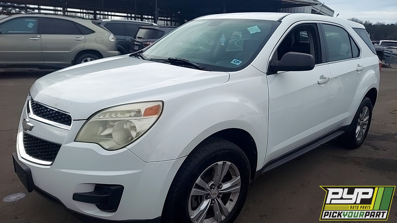 2010 CHEVROLET EQUINOX partes disponibles
