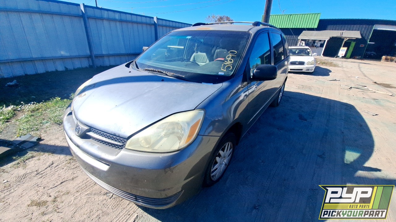 2005 TOYOTA SIENNA partes disponibles