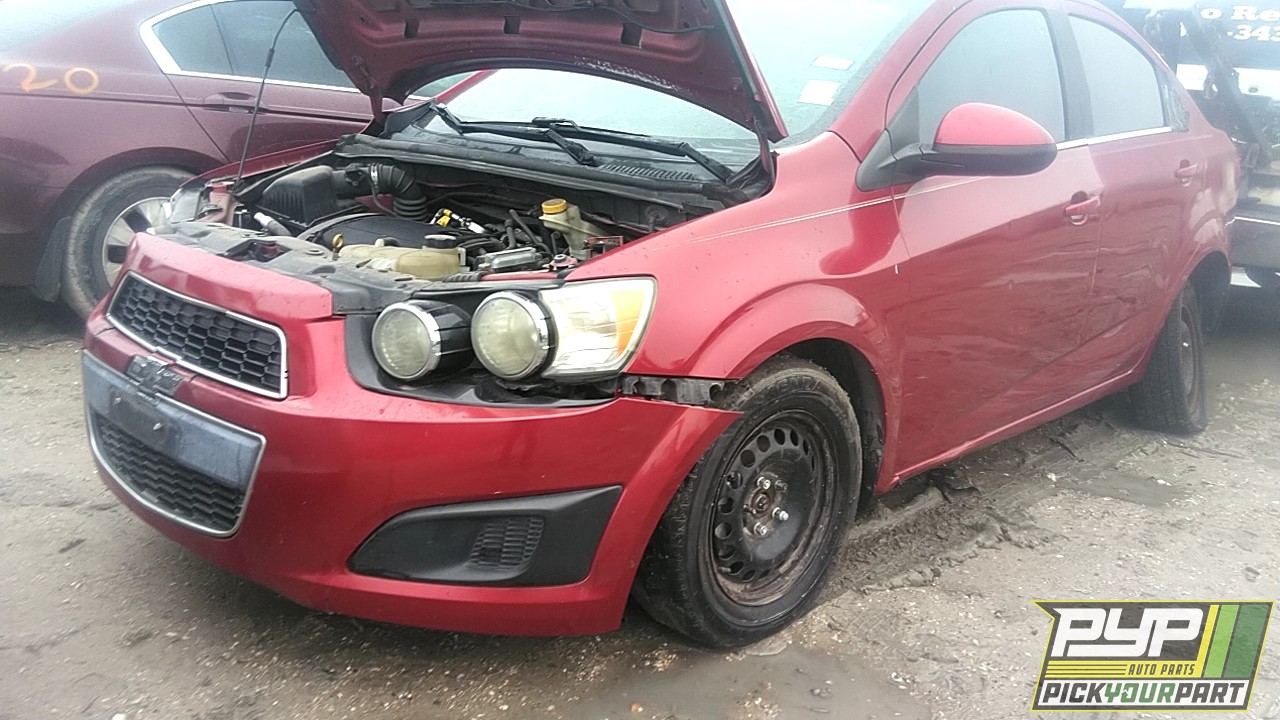 2014 CHEVROLET SONIC partes disponibles