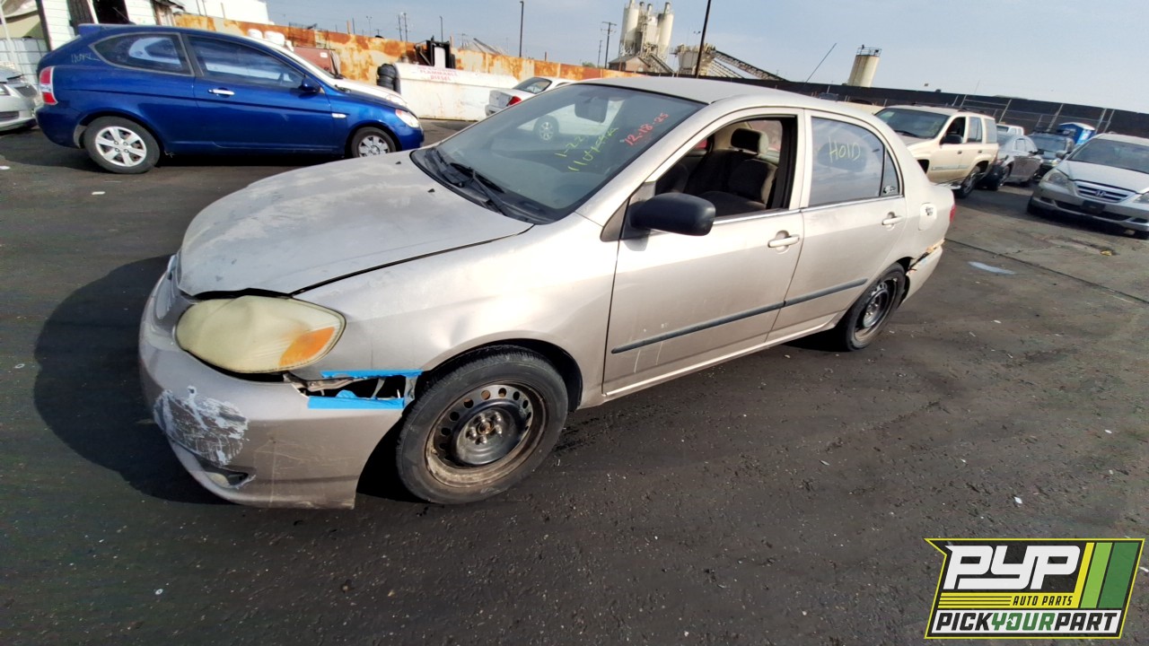 2003 TOYOTA COROLLA partes disponibles