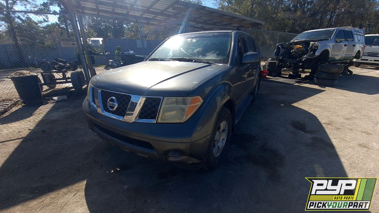 2005 NISSAN PATHFINDER partes disponibles