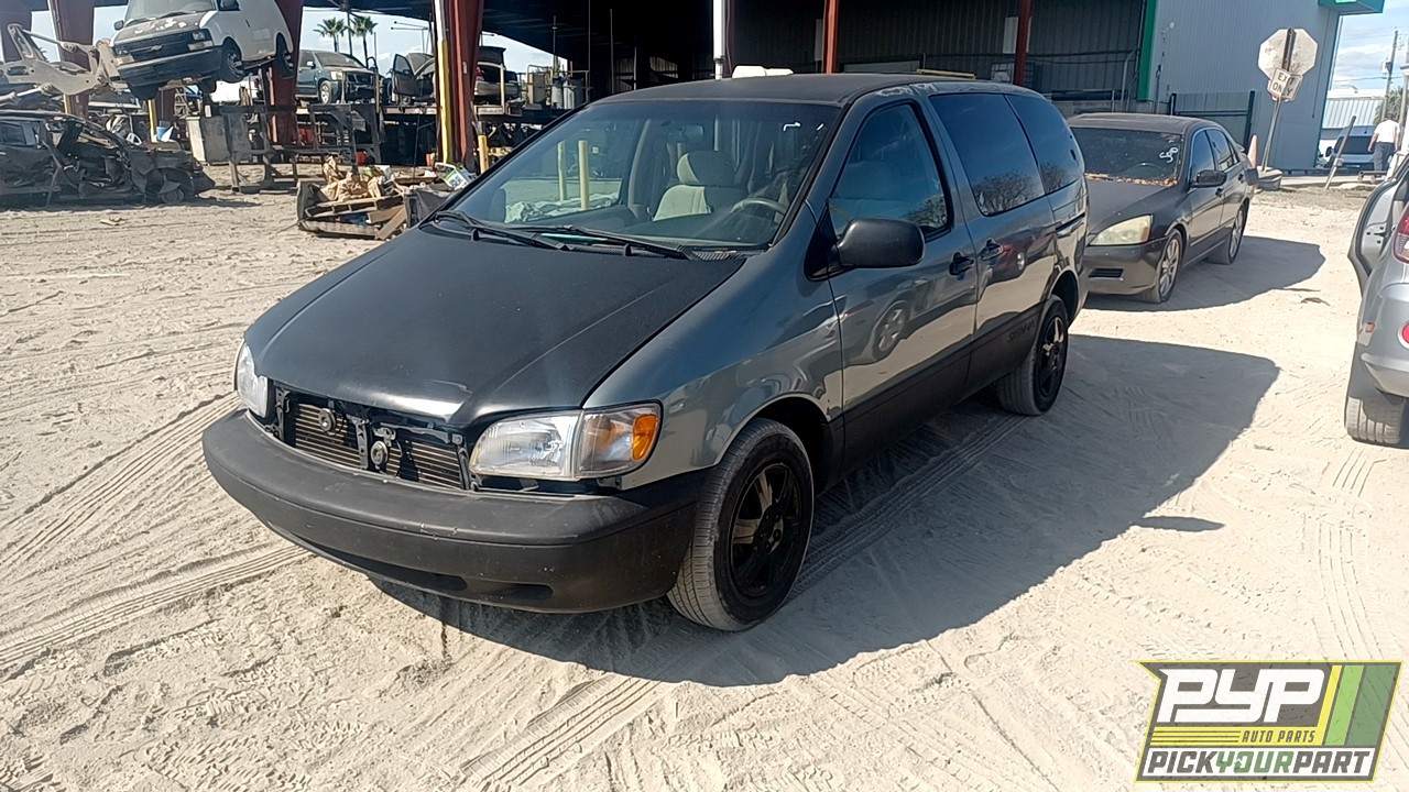 2000 TOYOTA SIENNA partes disponibles