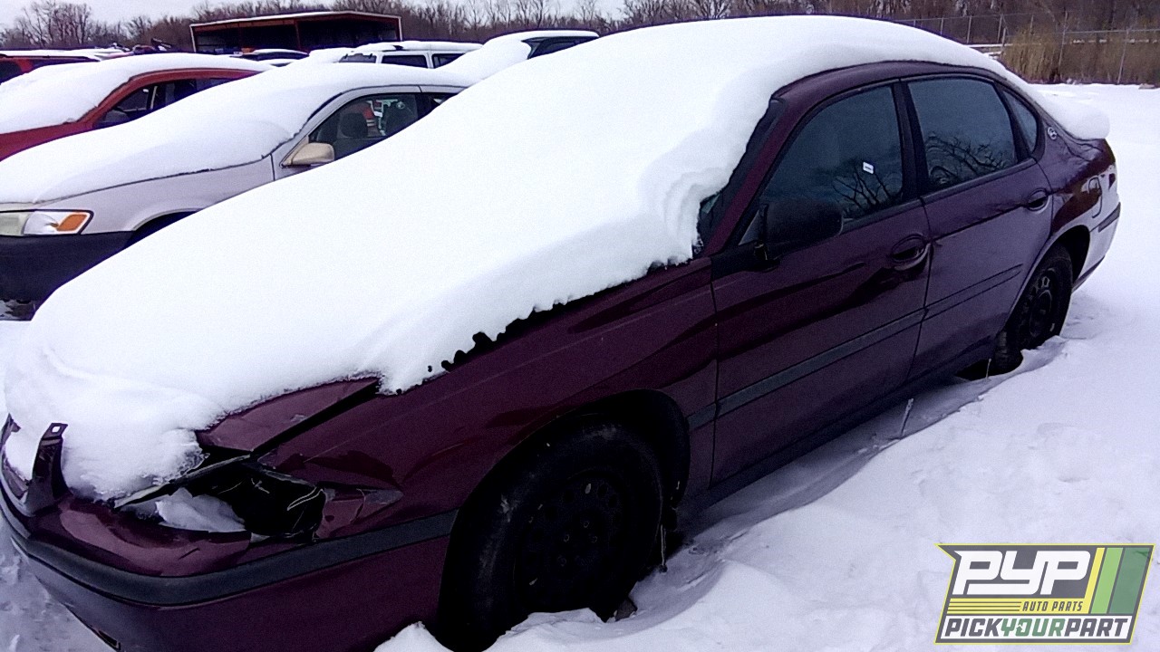2003 CHEVROLET IMPALA partes disponibles
