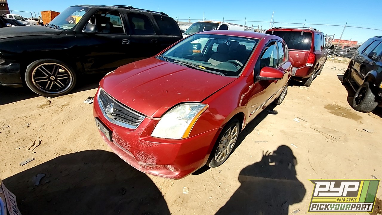 2011 NISSAN SENTRA partes disponibles