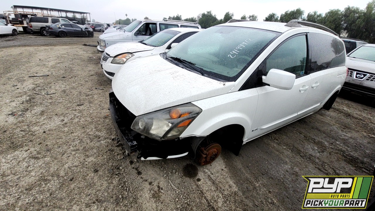 2006 NISSAN QUEST partes disponibles
