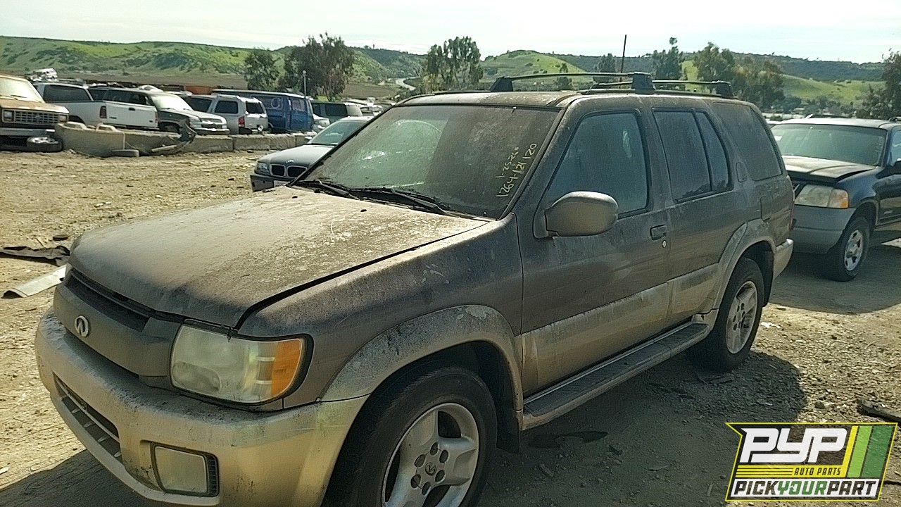 2002 INFINITI QX4 partes disponibles