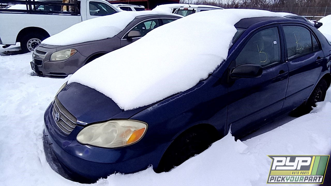 2004 TOYOTA COROLLA available for parts