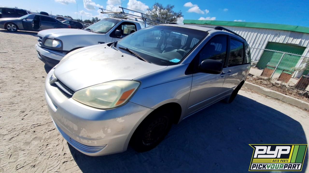 2004 TOYOTA SIENNA available for parts