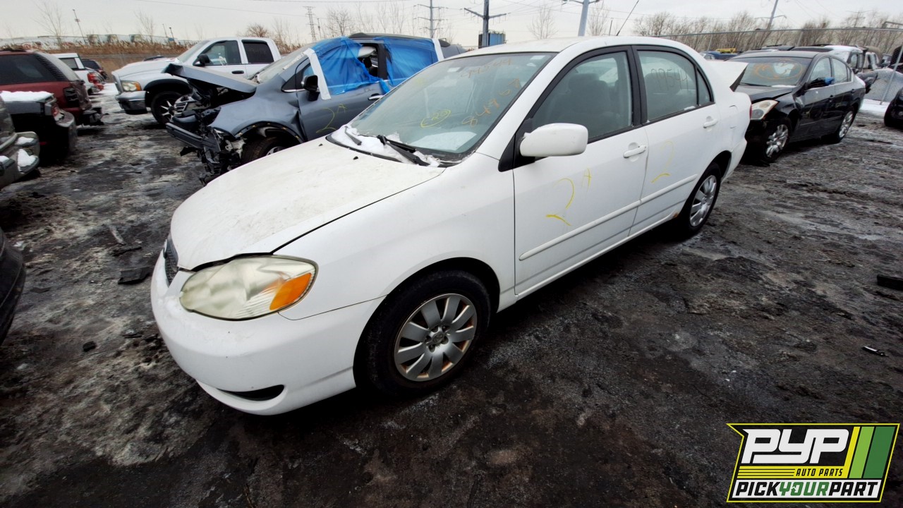 2005 TOYOTA COROLLA partes disponibles