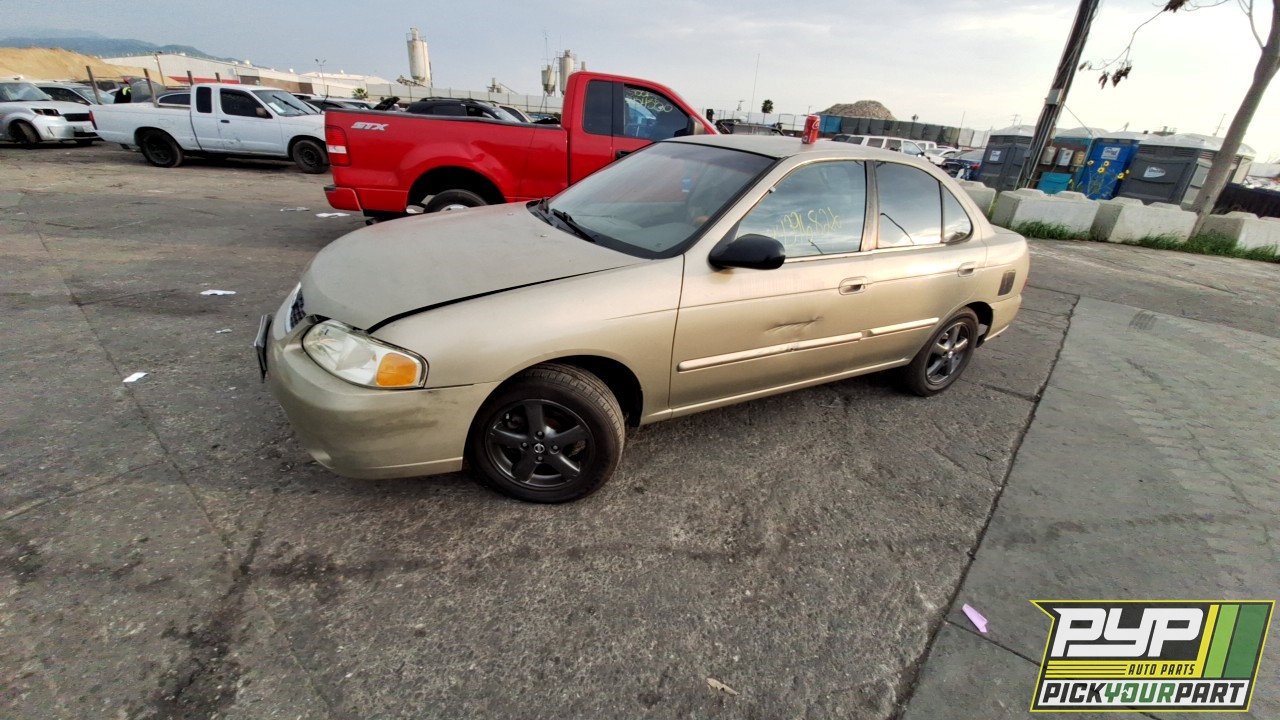 2000 NISSAN SENTRA partes disponibles