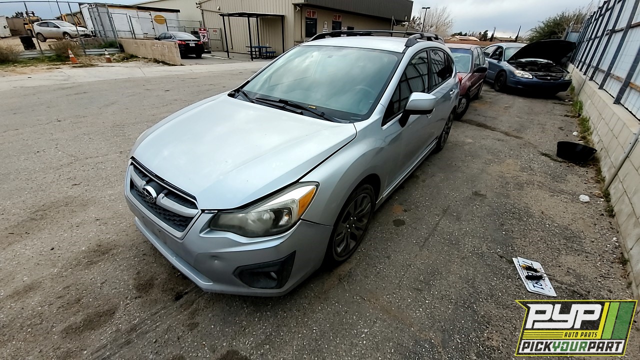 2013 SUBARU IMPREZA available for parts