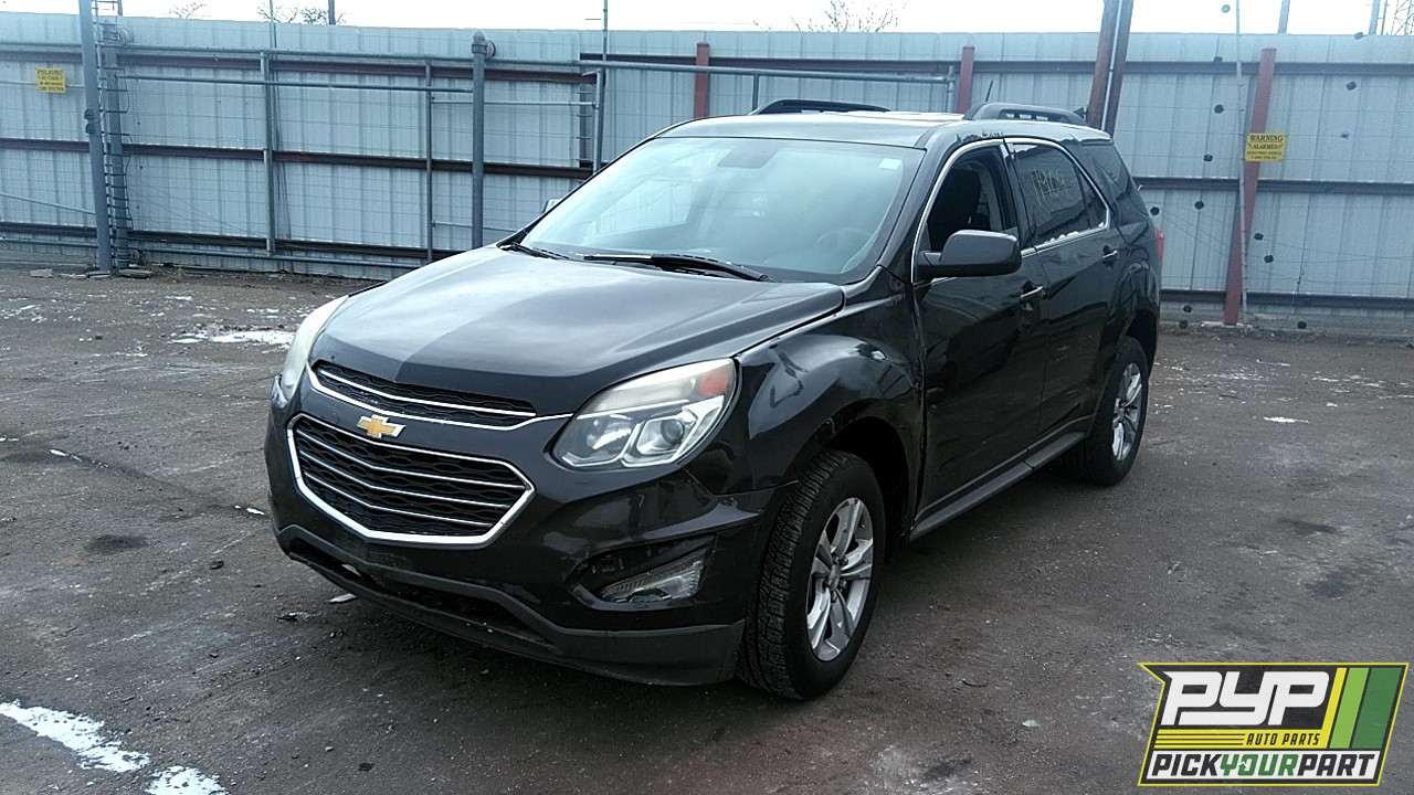 2016 CHEVROLET EQUINOX partes disponibles