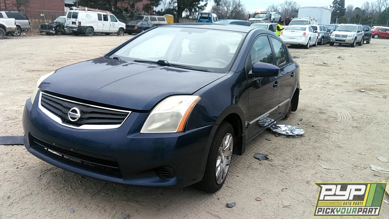 2010 NISSAN SENTRA partes disponibles