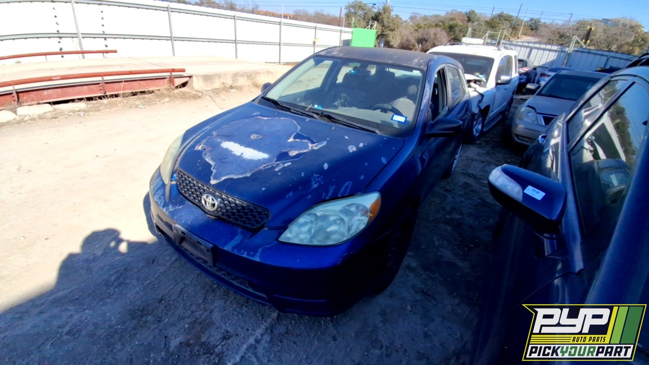 2003 TOYOTA MATRIX partes disponibles