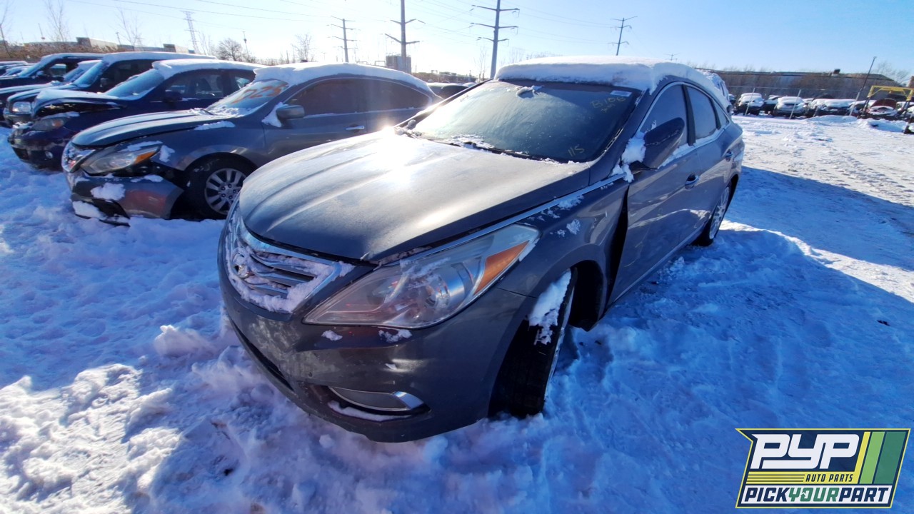 2013 HYUNDAI AZERA partes disponibles