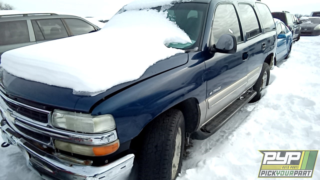 2000 CHEVROLET TAHOE partes disponibles