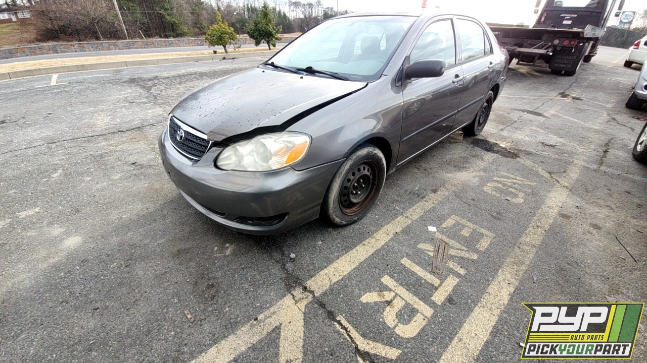 2005 TOYOTA COROLLA partes disponibles