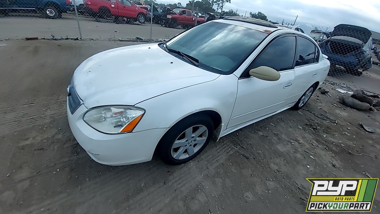2002 NISSAN ALTIMA partes disponibles