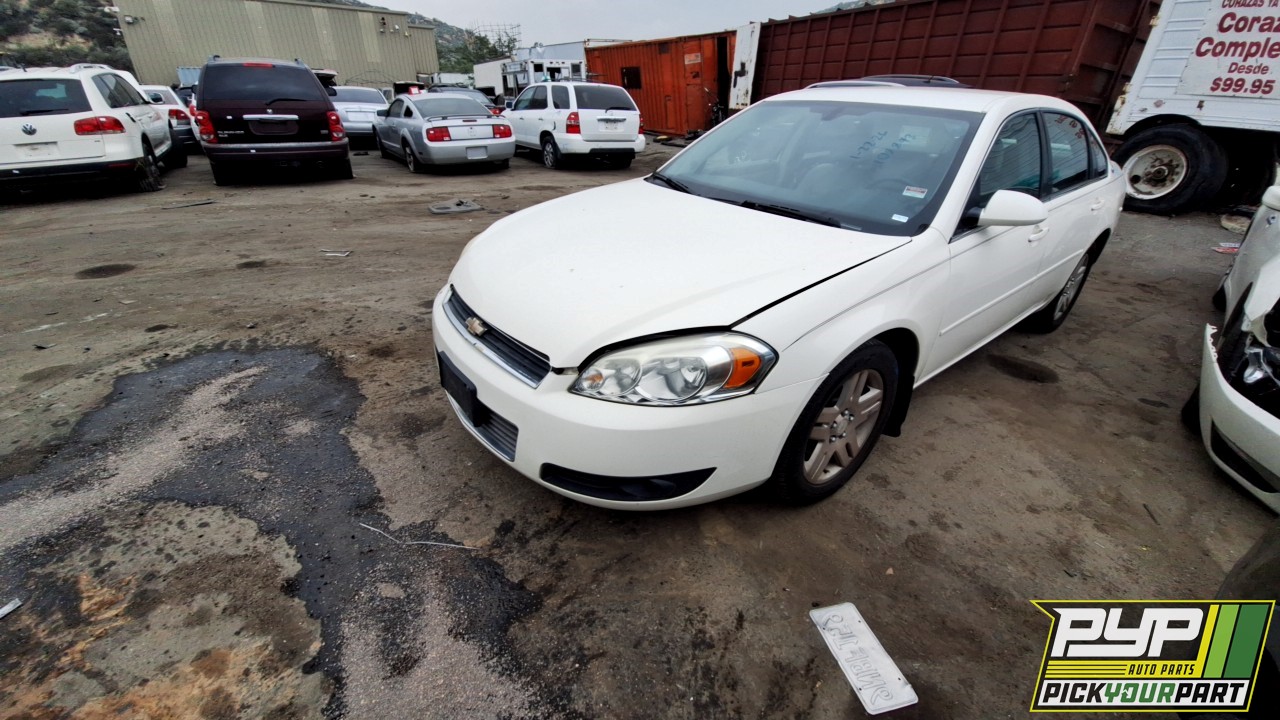 2006 CHEVROLET IMPALA partes disponibles