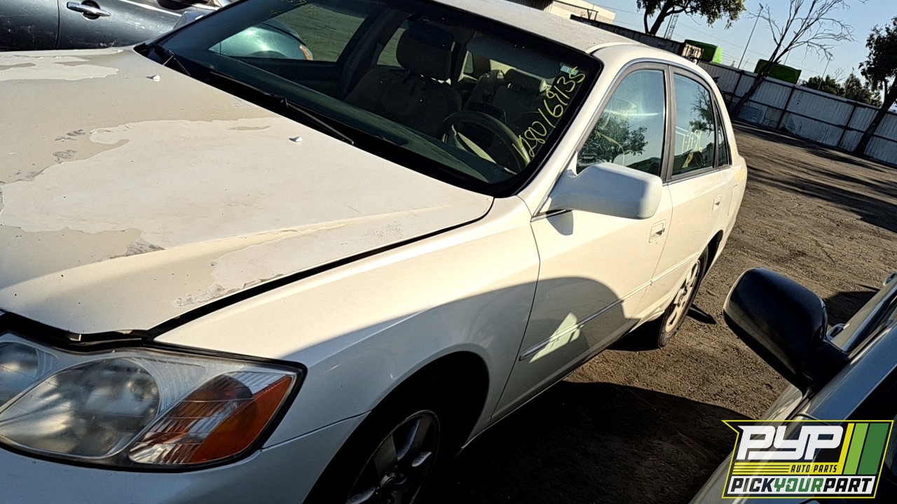 2002 TOYOTA AVALON partes disponibles