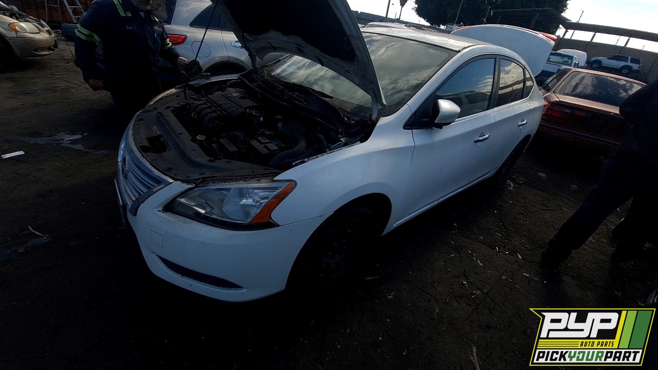 2013 NISSAN SENTRA partes disponibles