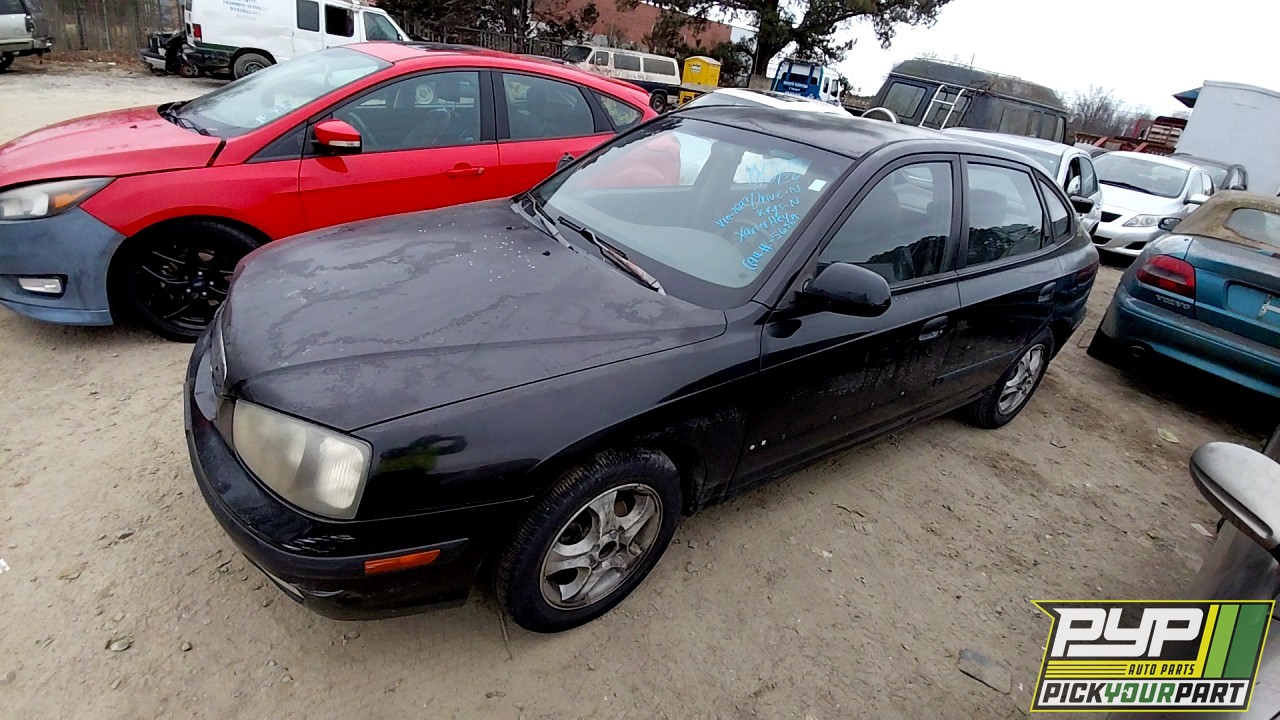 2003 HYUNDAI ELANTRA partes disponibles