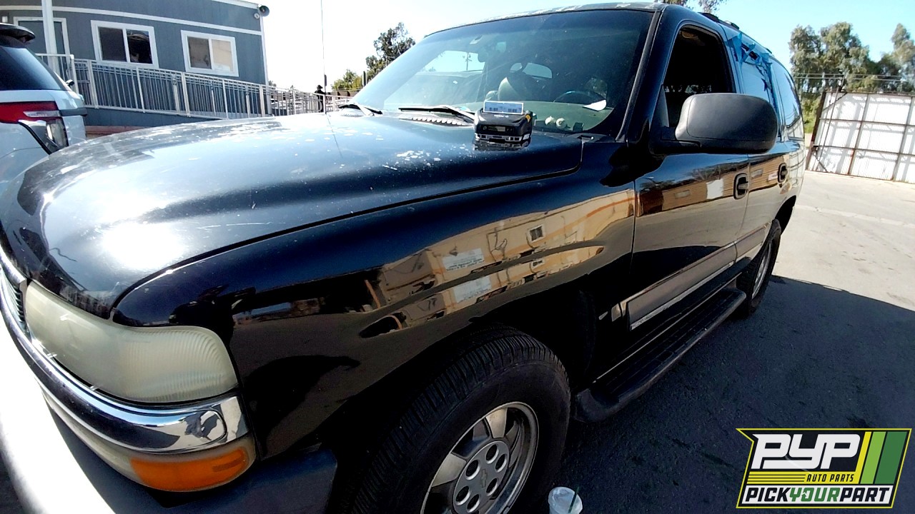 2002 CHEVROLET TAHOE partes disponibles