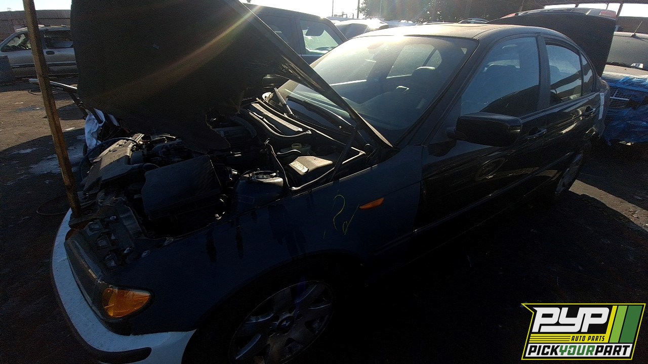 2004 BMW 325I partes disponibles