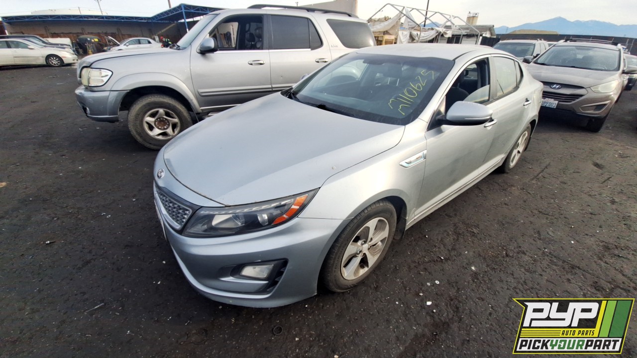 2014 KIA OPTIMA partes disponibles