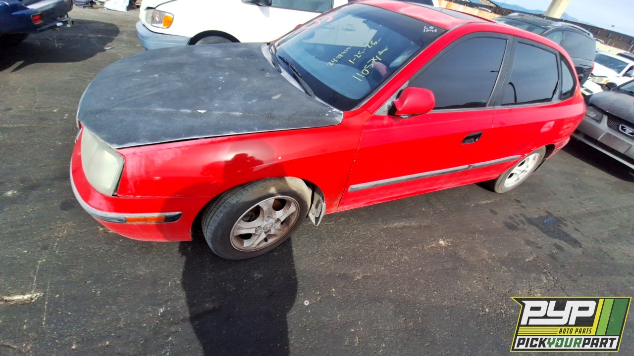 2001 HYUNDAI ELANTRA partes disponibles