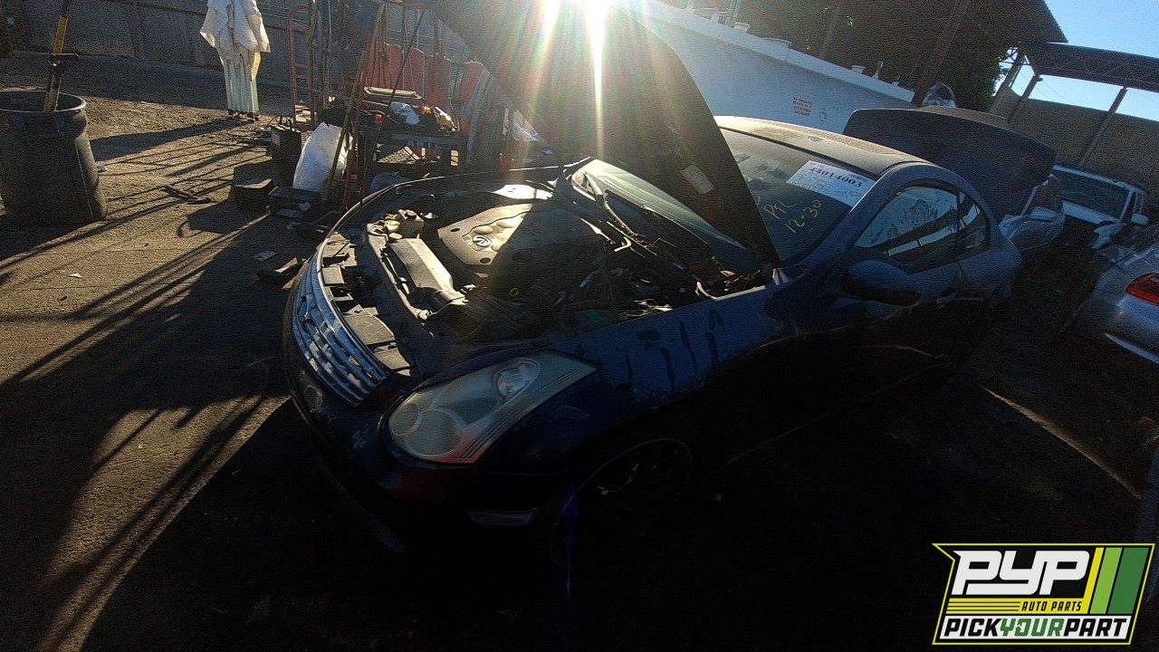 2004 INFINITI G35 available for parts