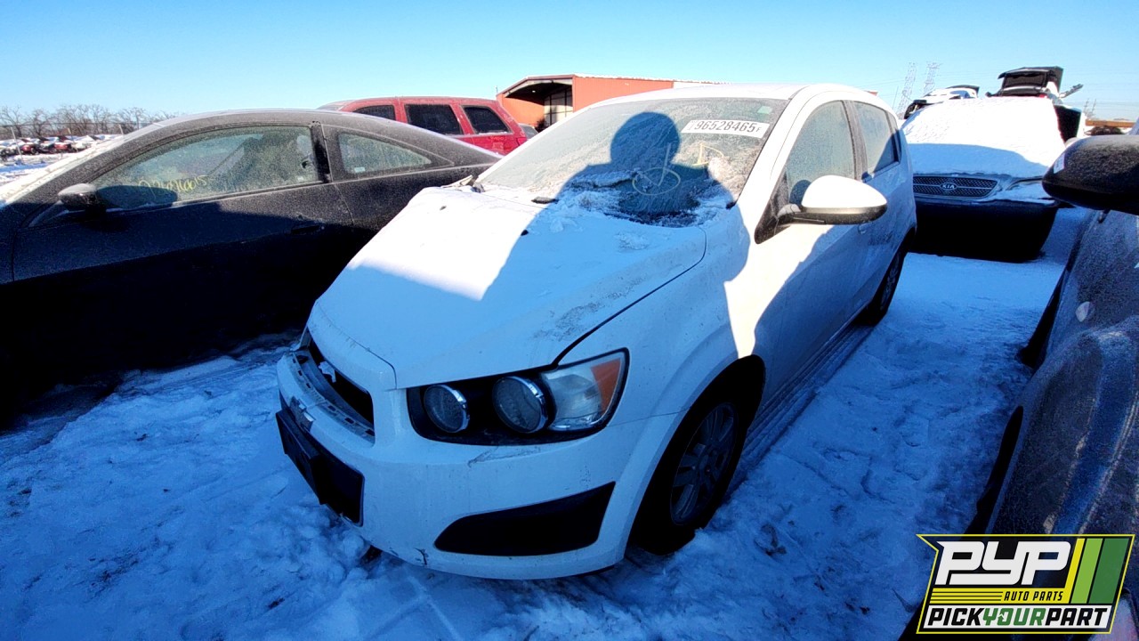 2014 CHEVROLET SONIC partes disponibles