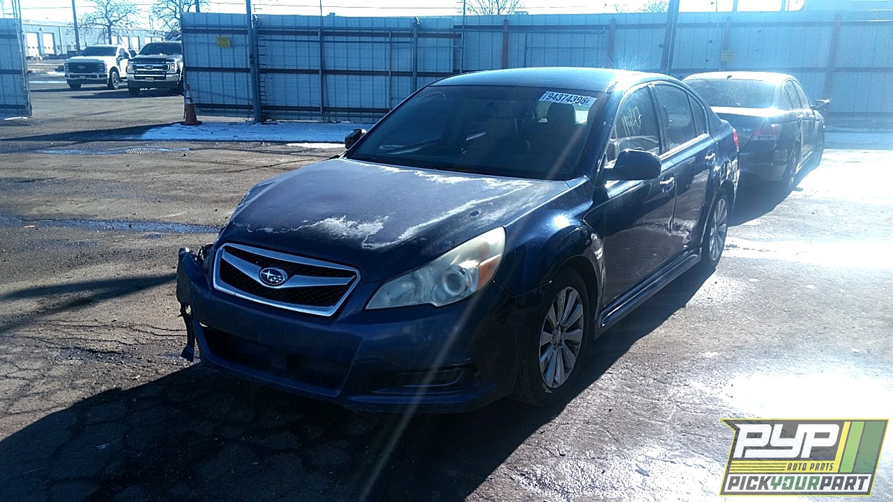2011 SUBARU LEGACY partes disponibles