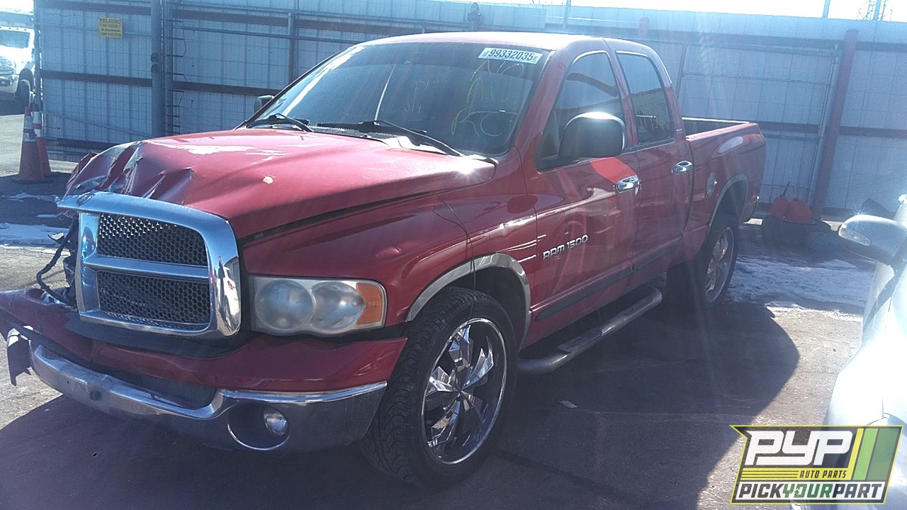 2002 DODGE RAM 1500 available for parts