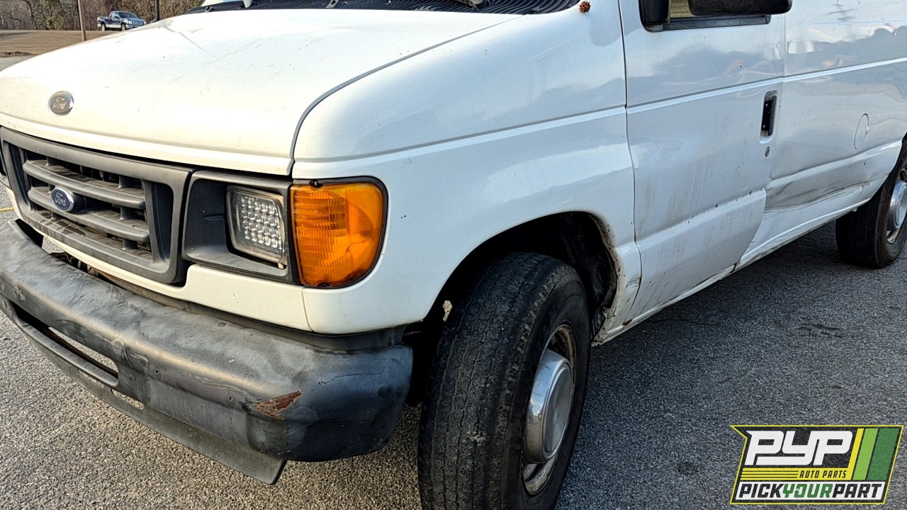 2002 FORD E-250 ECONOLINE partes disponibles