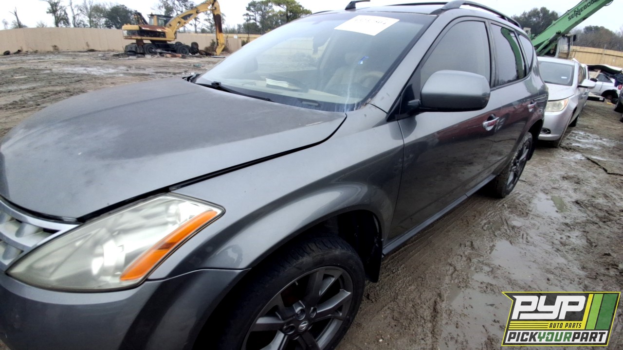 2005 NISSAN MURANO partes disponibles
