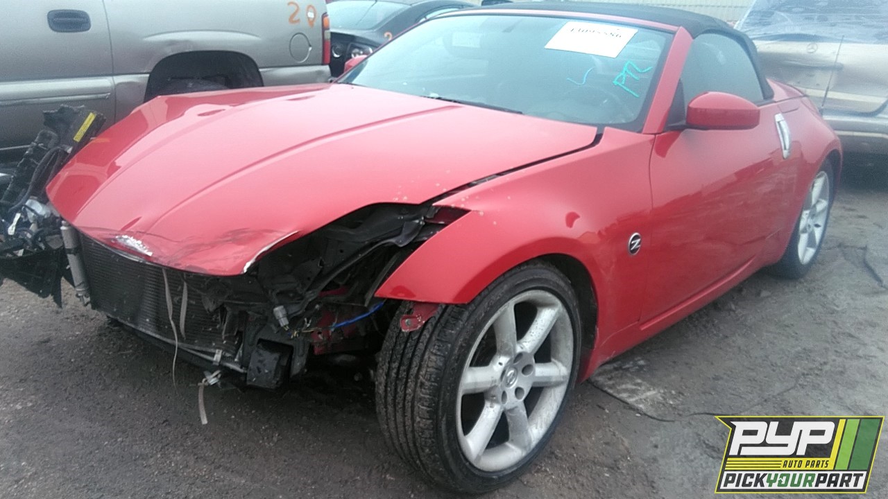 2004 NISSAN 350Z partes disponibles