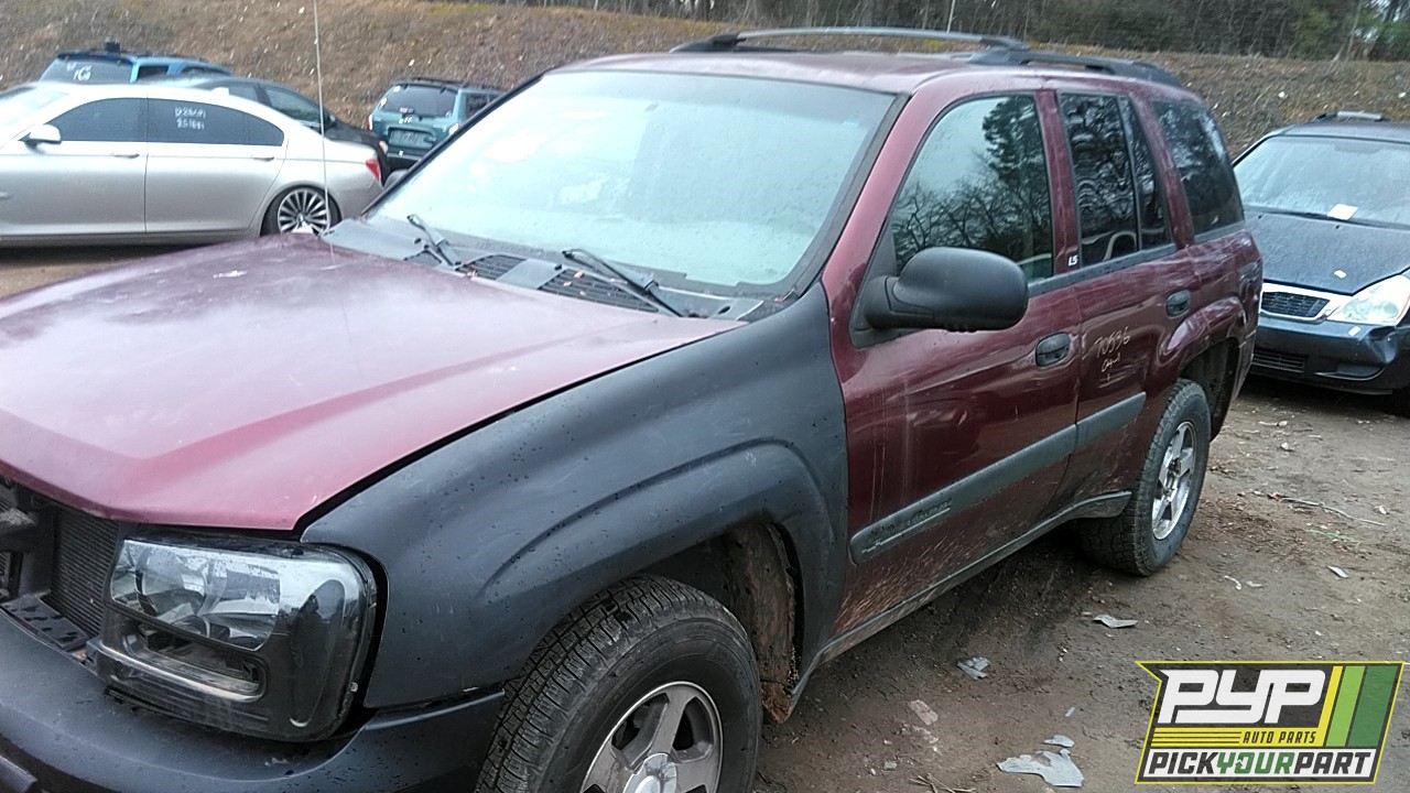 2004 CHEVROLET TRAILBLAZER partes disponibles