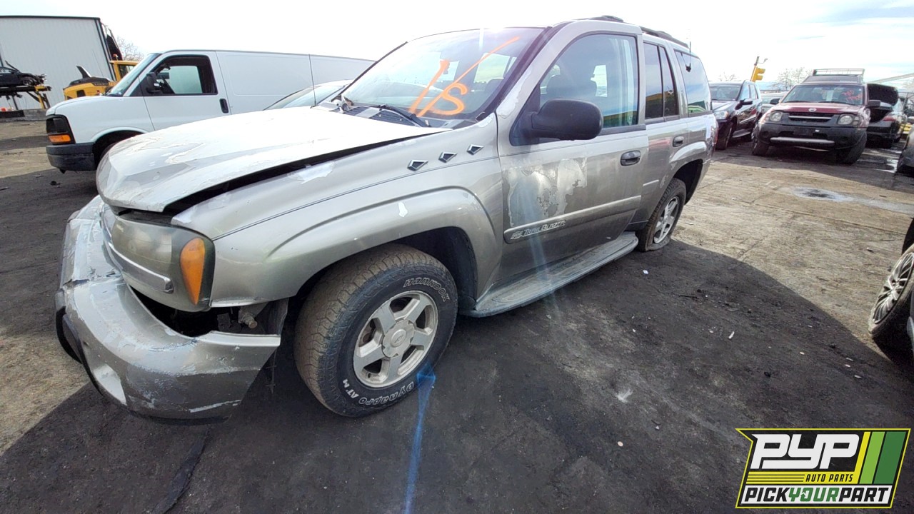 2002 CHEVROLET TRAILBLAZER partes disponibles