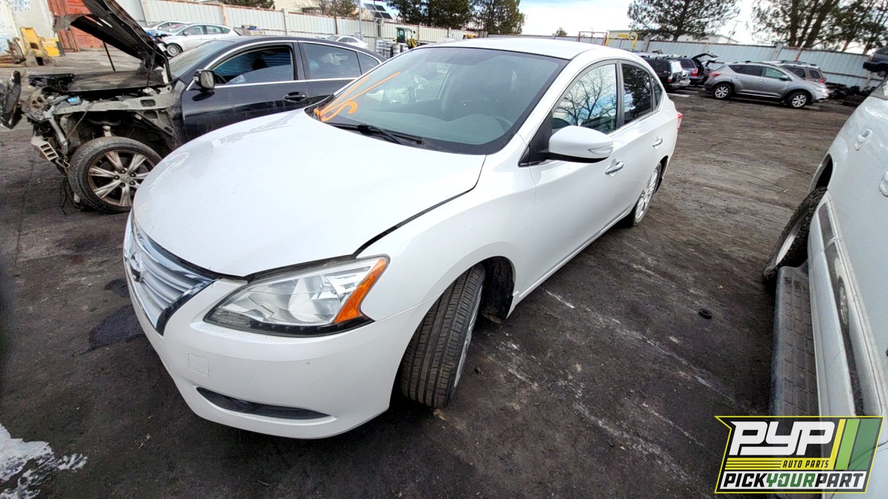 2013 NISSAN SENTRA partes disponibles