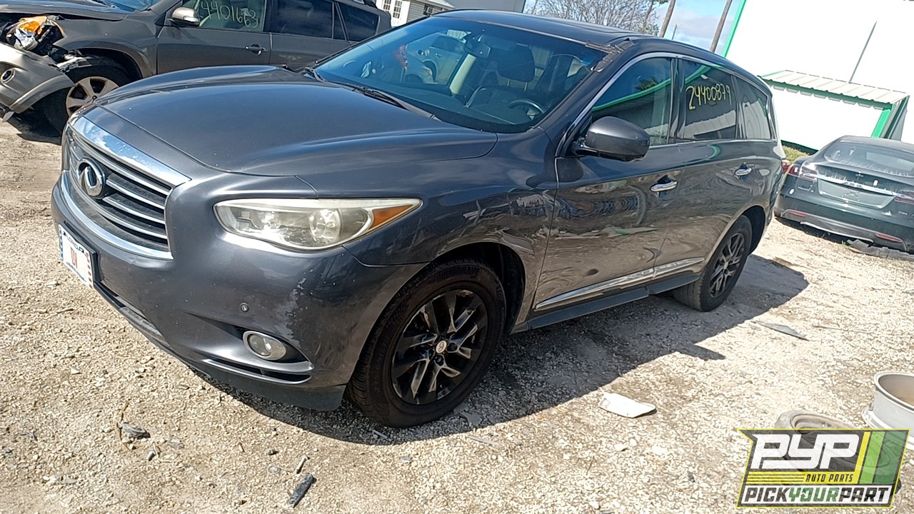 2013 INFINITI JX35 partes disponibles