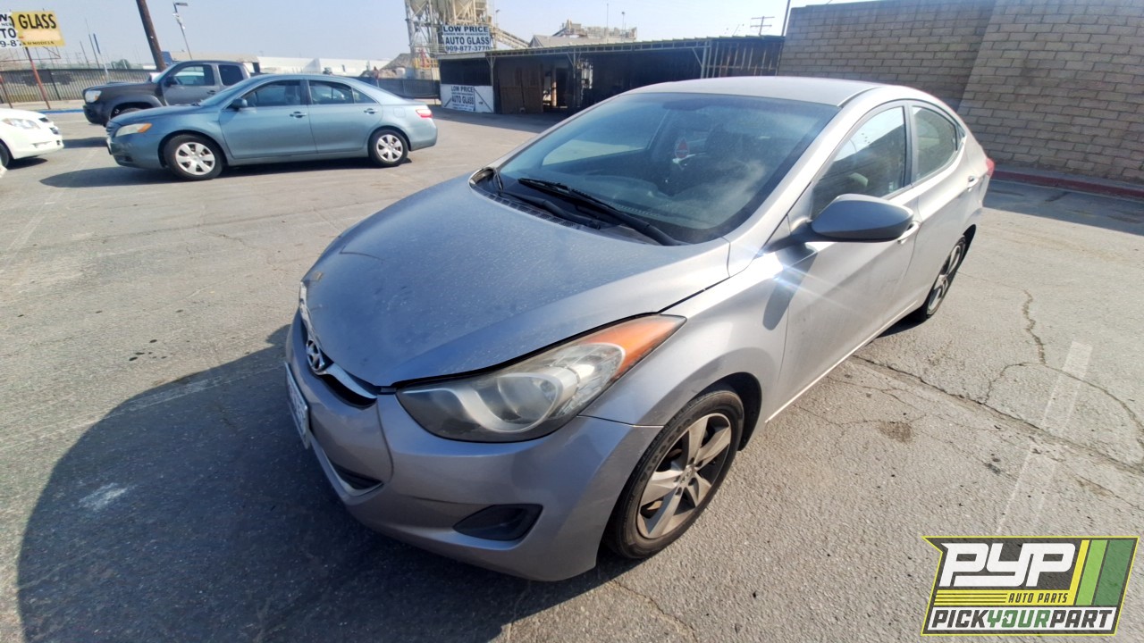 2011 HYUNDAI ELANTRA partes disponibles