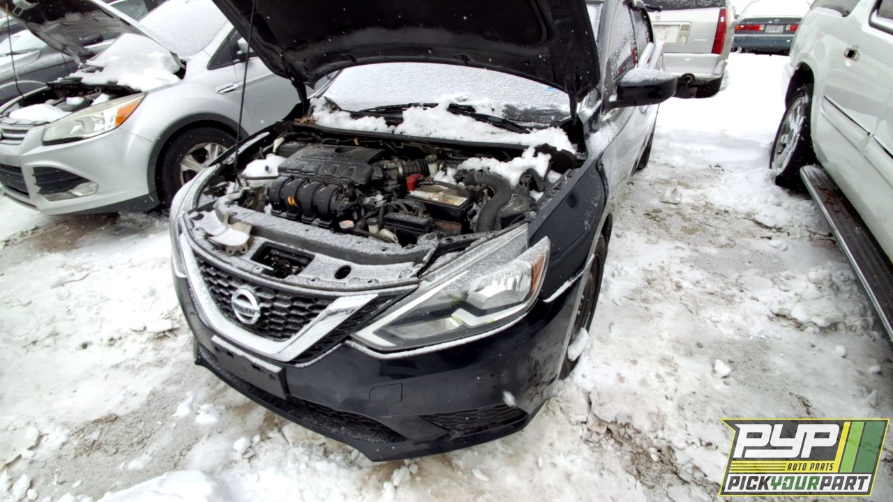 2017 NISSAN SENTRA partes disponibles