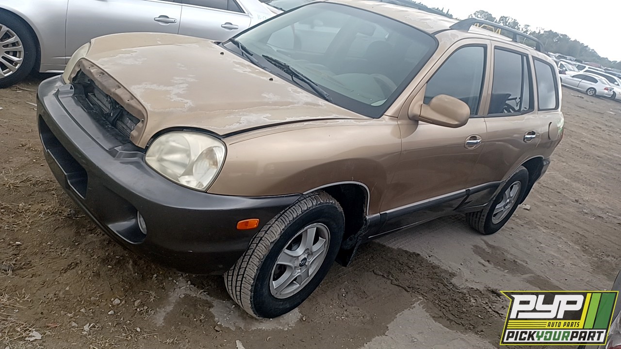 2002 HYUNDAI SANTA FE partes disponibles