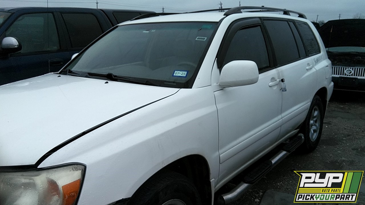 2006 TOYOTA HIGHLANDER partes disponibles