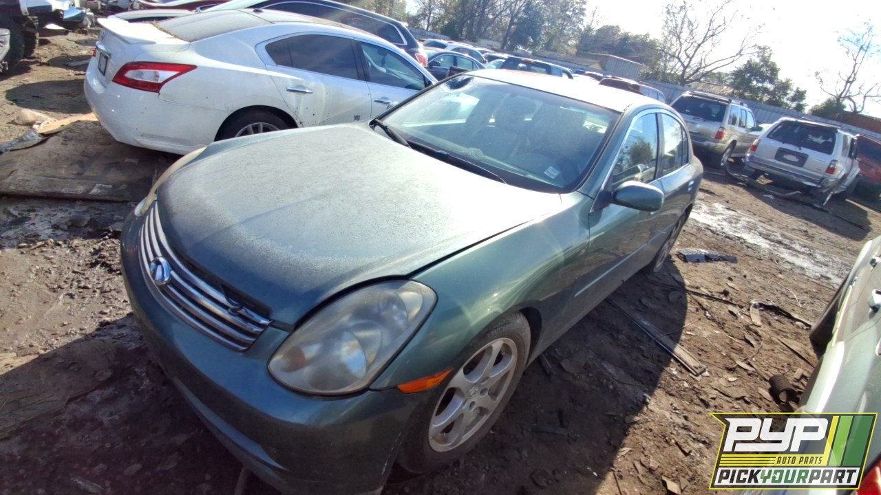 2003 INFINITI G35 available for parts